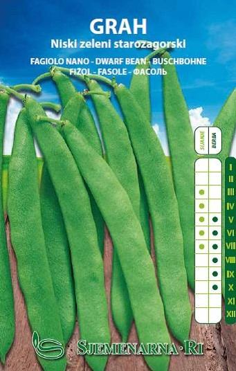 Dwarf bean seed 200 gr.