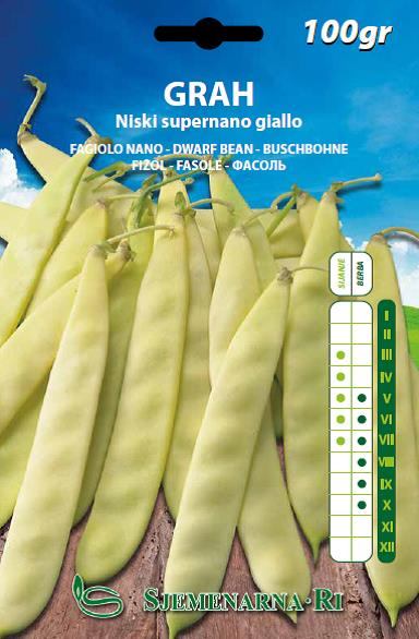 Grah superniski giallo 200gr.