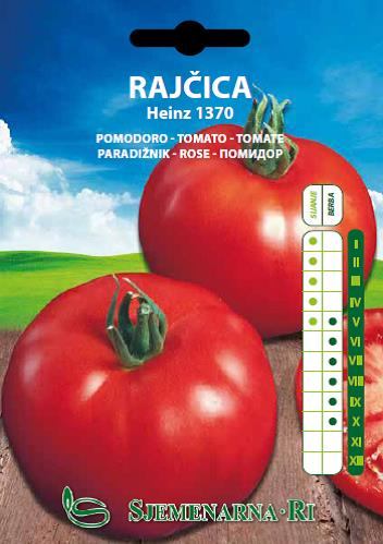 Tomato seed packet, variety: Heinz 1370