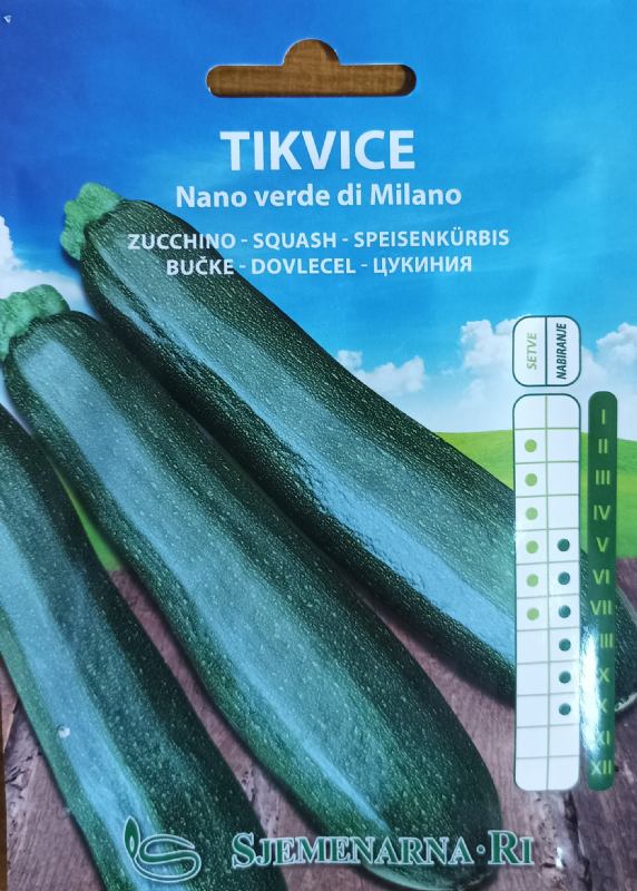 Tikvice Nano verde di Milano