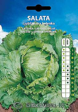 Salad seed vegetable packet